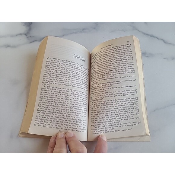 Main Street Sinclair Lewis Paperback - Picture 7 of 10